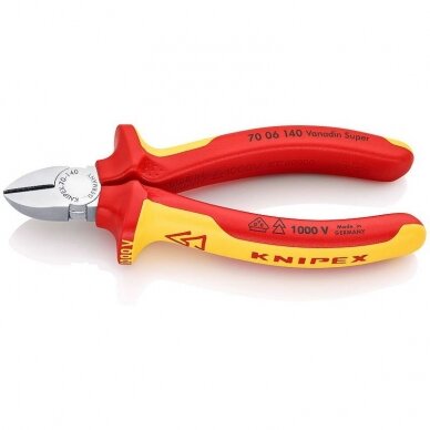 Kirpimo replės KNIPEX 7006 140 mm