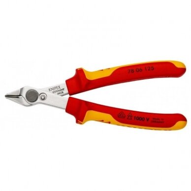 Kirpimo replės KNIPEX Super Knips VDE 7806125