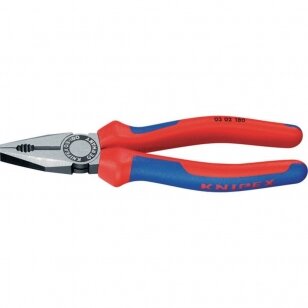 Kombinuotos replės KNIPEX 0302 180 mm