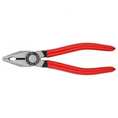 Kombinuotos replės KNIPEX 0301 180 mm 1