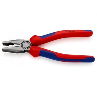 Kombinuotos replės KNIPEX 0302 200 mm 1