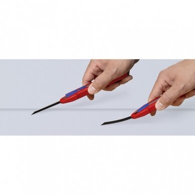 Laužomas peilis su stabilizatoriumi KNIPEX CutiX 6