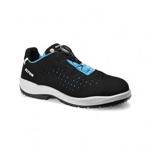 Moteriški batai ELTEN Impulse Lady Boa Aqua Low ESD S1P, juodi 37