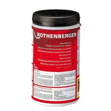 Neutralizuojamieji milteliai ROTHENBERGER, 1kg