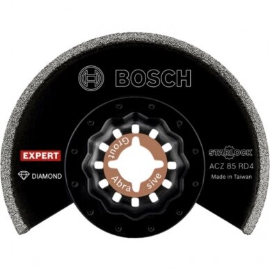 Ovalūs ašmenys BOSCH Expert Grout ACZ RD4 85mm