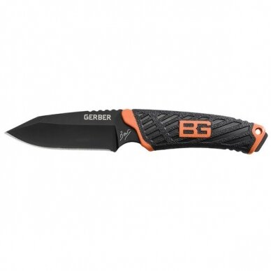 Peilis Gerber BG Compact Fixed Blade, Black, FE (Blister)