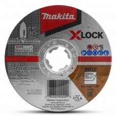 Pjovimo diskas MAKITA X-Lock 125x1,2mm RST