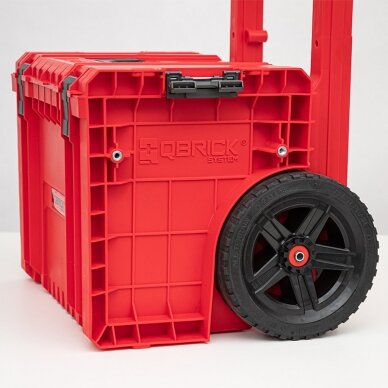 QBRICK PRO įrankių dėžė su ratukais 2.0 PLUS RED 6