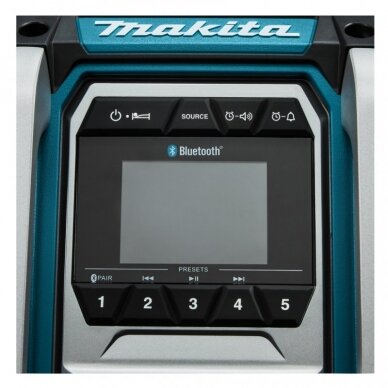 Radijo imtuvas su bluetooth MAKITA MR006GZ 14