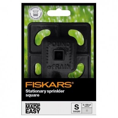 Fiskars stacionarus purkštuvas, kvadratinis