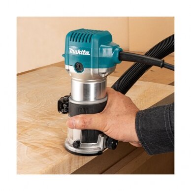 Vertikali freza MAKITA RT0702CX2J su priedais 4